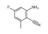 cas no 159020-76-5 is 2-Amino-4-fluoro-6-methylbenzonitrile