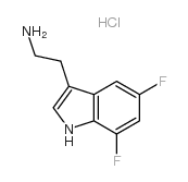 cas no 159730-14-0 is 2-(5,7-difluoro-1H-indol-3-yl)ethanamine,hydrochloride