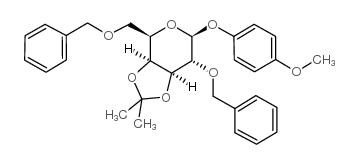 cas no 159922-68-6 is 4-methoxyphenyl 2,6-di-o-benzyl-3,4-o-isopropylidene-beta-d-galactopyranoside