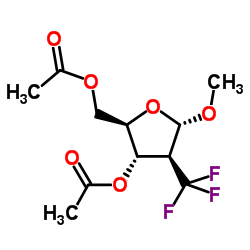 cas no 159945-02-5 is Methyl-2-deoxy-2-(trifluoromethyl)-alpha-D-arabinofuranoside diacetate