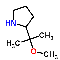 cas no 160142-25-6 is 2-(2-Methoxypropan-2-yl)pyrrolidine
