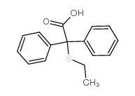 cas no 16036-85-4 is 2-ETHYLTHIO-2,2-DIPHENYLACETIC ACID