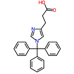 cas no 160446-35-5 is 3-(1-Trityl-1H-imidazol-4-yl)propanoic acid
