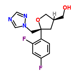 cas no 160709-02-4 is 2,5-Anhydro-1,3,4-trideoxy-2-C-(2,4-difluorophenyl)-4-(hydroxymethyl)-1-(1H-1,2,4-triazol-1-yl)-D-threo-pentitol