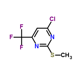 cas no 16097-63-5 is Pyrimidine,4-chloro-2-(methylthio)-6-(trifluoromethyl)-