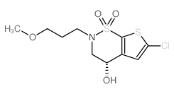 cas no 160982-13-8 is (S)-6-Chloro-2-(3-methoxypropyl)-3,4-dihydro-2H-thieno[3,2-e][1,2]thiazin-4-ol 1,1-dioxide