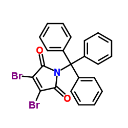 cas no 160989-35-5 is 3,4-Dibromo-1-trityl-1H-pyrrole-2,5-dione
