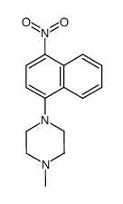 cas no 16154-63-5 is 1-Methyl-4-(4-nitro-1-naphthyl)piperazine