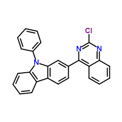 cas no 1616499-37-6 is 2-(2-Chloro-4-quinazolinyl)-9-phenyl-9H-carbazole
