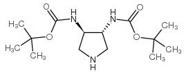 cas no 161723-00-8 is (R,R)-3,4-trans-(N-Boc)-diaminopyrrolidine