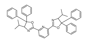 cas no 162213-03-8 is 2,6-Bis[(4S)-4,5-dihydro-4-(1-methylethyl)-5,5-diphenyl-2-oxazolyl]pyridine