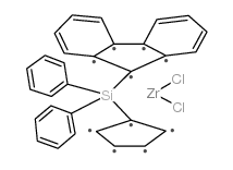 cas no 162259-77-0 is Diphenylsilyl(cyclopentadienyl)(9-fluorenyl)zirconium dichloride