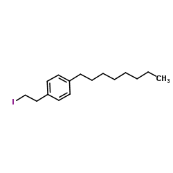cas no 162358-07-8 is 1-(2-Iodoethyl)-4-octylbenzene