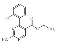 cas no 162509-17-3 is ethyl-2-methyl-4-(2-chlorophenyl)-5-pyrimidine carboxylate