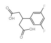 cas no 162549-35-1 is 3-(3,5-difluorophenyl)pentanedioic acid