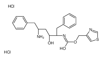 cas no 162990-03-6 is 1,3-Thiazol-4-ylmethyl [(2S,3S,5S)-5-amino-3-hydroxy-1,6-diphenyl -2-hexanyl]carbamate dihydrochloride