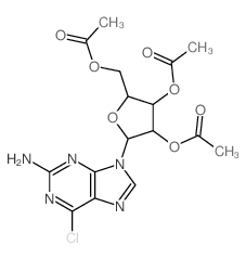 cas no 16321-99-6 is 2',3',5'-Tri-O-acetyl-2-aMino-6-chloropurine Riboside