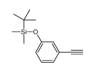 cas no 163233-08-7 is tert-butyl-(3-ethynylphenoxy)-dimethylsilane