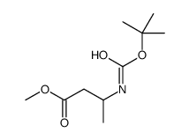 cas no 163254-35-1 is Methyl 3-({[(2-methyl-2-propanyl)oxy]carbonyl}amino)butanoate