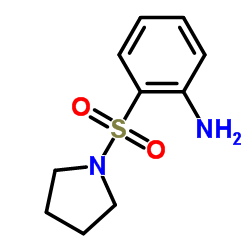 cas no 163460-75-1 is 2-(1-Pyrrolidinylsulfonyl)-Benzenamine