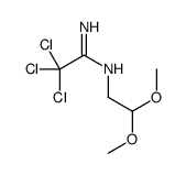 cas no 163769-72-0 is N-(2,2-DIMETHOXYETHYL)TRICHLOROACETAMIDINE