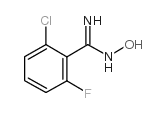 cas no 1643-74-9 is 2-CHLORO-6-FLUORO-N-HYDROXY-BENZAMIDINE