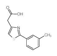 cas no 16441-29-5 is 2-(3-METHYLPHENYL)-1,3-THIAZOL-4-YL]ACETIC ACID