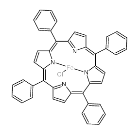 cas no 16456-81-8 is 5,10,15,20-tetraphenyl-21h,23h-porphine iron(iii) chloride