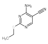 cas no 16462-29-6 is 4-AMINO-2-(ETHYLTHIO)-5-PYRIMIDINECARBONITRILE