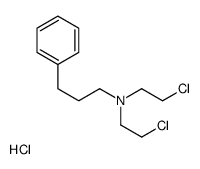 cas no 165377-40-2 is N,N-bis(2-chloroethyl)-3-phenylpropan-1-amine hydrochloride