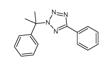 cas no 165670-57-5 is 2-(1-Methyl-1-phenylethyl)-5-phenyl-2H-tetrazole
