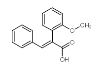 cas no 1657-65-4 is 2-(2-Methoxyphenyl)-3-phenylacrylic acid