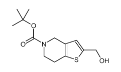 cas no 165947-56-8 is tert-butyl 2-(hydroxymethyl)-6,7-dihydro-4H-thieno[3,2-c]pyridine-5-carboxylate