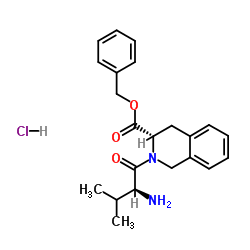 cas no 166169-15-9 is L-N-VALYL-L-1,2,3,4-TETRAHYDROISOQUINOLINE-3-CARBOXYLIC ACID BENZYL ESTER HYDROCHLORIDE