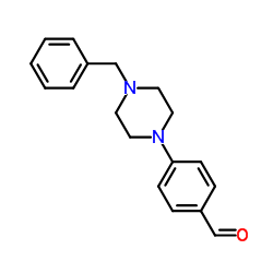 cas no 166438-88-6 is 4-(4-Benzyl-1-piperazinyl)benzaldehyde