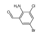 cas no 166527-08-8 is Benzaldehyde, 2-amino-5-bromo-3-chloro-