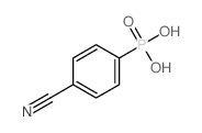 cas no 16672-78-9 is Phosphonic acid,P-(4-cyanophenyl)-