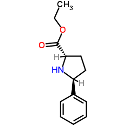 cas no 166941-66-8 is Ethyl (5S)-5-phenyl-L-prolinate