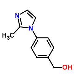 cas no 167758-58-9 is (4-(2-Methyl-1H-imidazol-1-yl)phenyl)methanol
