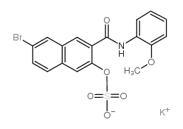 cas no 1680-70-2 is NAPHTHOL AS-BI SULFATE POTASSIUM SALT