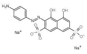 cas no 1681-60-3 is 2,7-Naphthalenedisulfonicacid, 3-[2-(4-aminophenyl)diazenyl]-4,5-dihydroxy-, sodium salt (1:2)