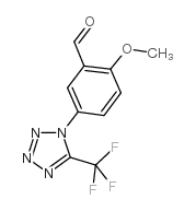 cas no 168267-11-6 is 2-methoxy-5-[5-(trifluoromethyl)tetrazol-1-yl]benzaldehyde