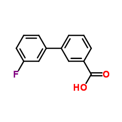 cas no 168619-04-3 is 3'-Fluoro-3-biphenylcarboxylic acid