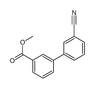 cas no 168619-12-3 is METHYL 3'-CYANO-[1,1'-BIPHENYL]-3-CARBOXYLATE