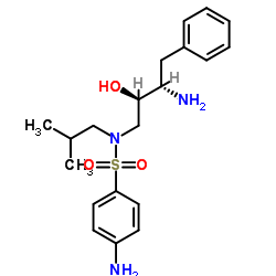 cas no 169280-56-2 is 4-Amino-N-((2R,3S)-3-amino-2-hydroxy-4-phenylbutyl)-N-isobutylbenzenesulfonamide