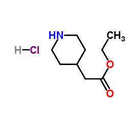 cas no 169458-04-2 is Ethyl 2-(piperidin-4-yl)acetate hydrochloride
