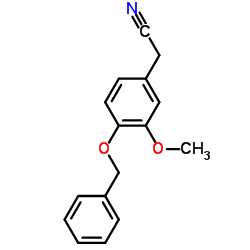 cas no 1700-29-4 is 2-(4-(benzyloxy)-3-methoxyphenyl) acetonitrile
