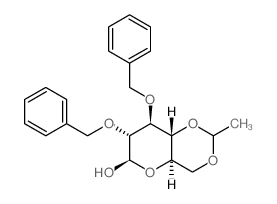 cas no 170078-65-6 is (4AR,6R,7R,8S,8AR)-7,8-BIS(BENZYLOXY)-2-METHYLHEXAHYDROPYRANO[3,2-D][1,3]DIOXIN-6-OL