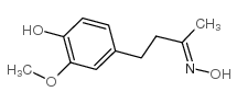 cas no 170467-02-4 is 4-(4-HYDROXY-3-METHOXYPHENYL)BUTAN-2-ONE OXIME