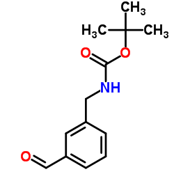 cas no 170853-04-0 is tert-butyl 3-formylbenzylcarbamate